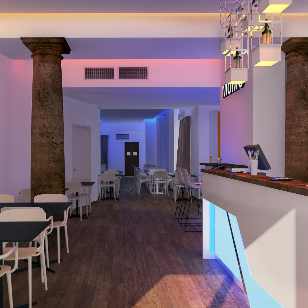 Manieri Engineering_Ristrutturazione Momo Bar_Milano 7
